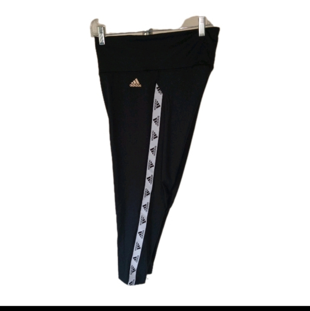 Adidas Zoe X Saldaba Black Double Knit Training Leggings Medium - Picture 10 of 12